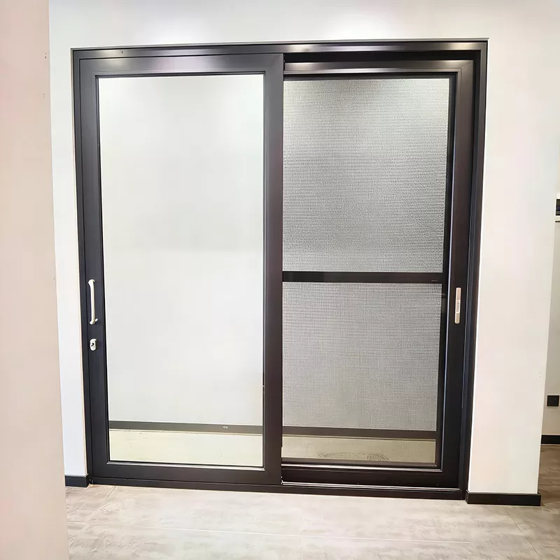 Aluminum Alloy Strip-Belted Swing Door